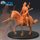 Death Knight Rider 3D-printed model